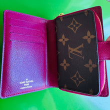 Load image into Gallery viewer, Louis Vuitton Monogram Juliette Wallet Fuchsia
