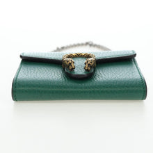 Load image into Gallery viewer, Gucci GG Calfskin Emerald Dionysus Mini Chain Wallet
