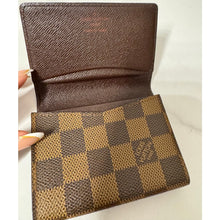 Load image into Gallery viewer, LOUIS VUITTON Damier Ebene Enveloppe Carte De Visite
