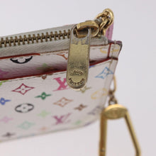 Load image into Gallery viewer, Louis Vuitton X Takashi Murakami Monogram Multicolor Blanc Key Pouch
