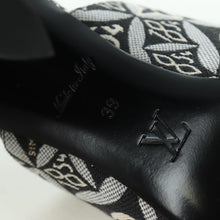 Load image into Gallery viewer, Louis Vuitton 1854 Flower Hill Silhouette Mule Heels Size 39
