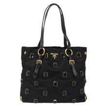 Load image into Gallery viewer, Prada Pietre Jeweled Tessuto Tote

