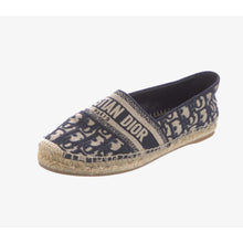 Load image into Gallery viewer, CHRISTIAN DIOR Women's Size: 8 | IT 38 Oblique Jacquard Canvas Espadrilles
