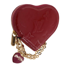 Load image into Gallery viewer, Louis Vuitton Vernis Framboise Coeur Heart Coin Purse
