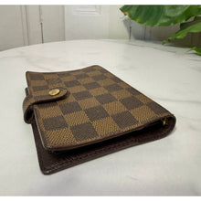 Load image into Gallery viewer, Louis Vuitton Damier Ebene Small Ring Agenda
