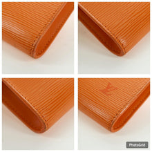 Load image into Gallery viewer, Louis Vuitton Epi Leather Mandarin Bundle: Pochette Accessories and  Porte Valeurs Wallet
