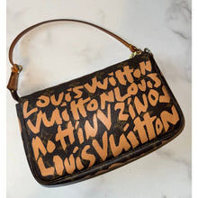 Load image into Gallery viewer, Louis Vuitton X Stephen Sprouse Monogram Graffiti Pochette Accessories Peach
