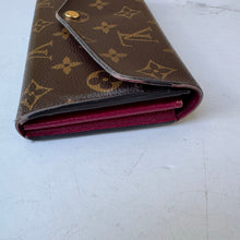 Load image into Gallery viewer, Louis Vuitton Monogram Sarah Wallet NM Fuchsia
