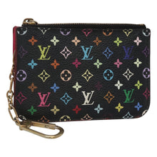 Load image into Gallery viewer, Louis Vuitton X Takashi Murakami Monogram Multicolor Noir Card Case

