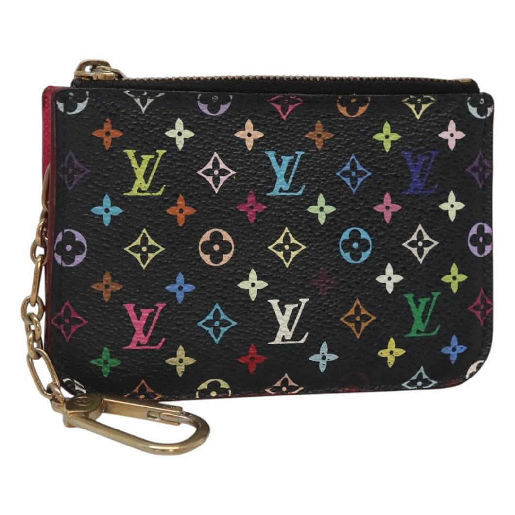 Louis Vuitton X Takashi Murakami Monogram Multicolor Noir Card Case