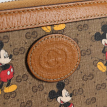 Load image into Gallery viewer, GUCCI X DISNEY GG Supreme Monogram Mickey Mouse Zip Around Wallet
