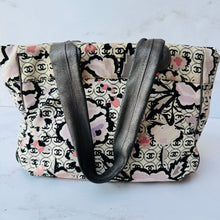 Load image into Gallery viewer, CHANEL CC Canvas Camellia Printed Tote
