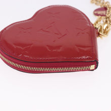Load image into Gallery viewer, Louis Vuitton Vernis Framboise Coeur Heart Coin Purse
