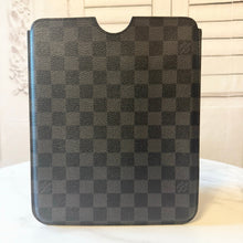 Load image into Gallery viewer, Louis Vuitton Damier Graphite iPad Case
