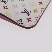 Load image into Gallery viewer, Louis Vuitton X Takashi Murakami Monogram Multicolor Blanc Key Pouch
