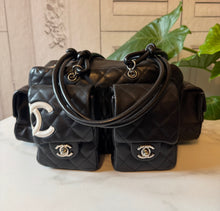Load image into Gallery viewer, CHANEL Calfskin Quilted Large Cambon Multipocket Reporter
