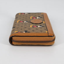 Load image into Gallery viewer, GUCCI X DISNEY GG Supreme Monogram Mickey Mouse Zip Around Wallet
