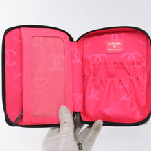 Load image into Gallery viewer, Chanel Calfskin Quilted Cambon Zip Around Cosmetic Pouch
