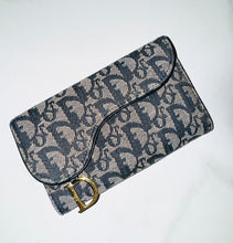 Load image into Gallery viewer, PREOWNED CHRISTIAN DIOR Saddle Wallet
