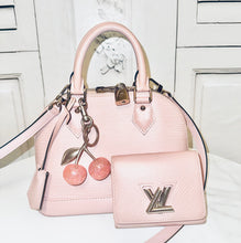 Load image into Gallery viewer, PRELOVED Louis Vuitton Epi Alma BB Rose Ballerine with Twist Wallet BUNDLE
