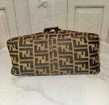 Load image into Gallery viewer, PRELOVED FENDI Zucca Mama Baguette
