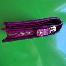 Load image into Gallery viewer, Louis Vuitton Monogram Perforated Compact Zipped Wallet Fuchsia
