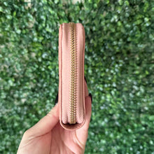 Load image into Gallery viewer, Gucci Microguccisima Pink Leather Zippy Wallet
