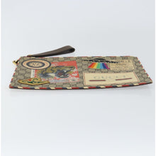 Load image into Gallery viewer, Gucci GG Supreme Monogram Courrier Embroidered UFO Pouch
