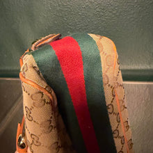 Load image into Gallery viewer, Gucci GG Canvas Heritage Web Horsebit Hobo

