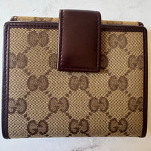 Load image into Gallery viewer, Gucci GG Canvas Compact Wallet

