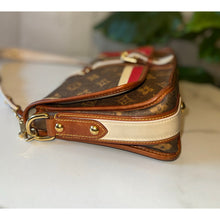 Load image into Gallery viewer, Louis Vuitton Monogram Rayures Tisse Shoulder Bag
