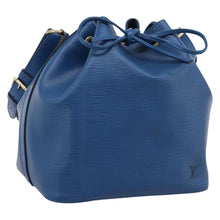 Load image into Gallery viewer, Louis Vuitton Blue Epi Petit Noe
