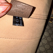 Load image into Gallery viewer, GUCCI GG Supreme Monogram Web Ophidia Tote Brown
