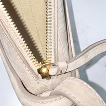 Load image into Gallery viewer, Polène Nubuck Suede Croc Embossed Numero Dix - Taupe
