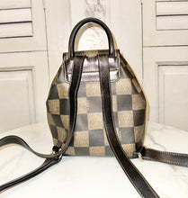 Load image into Gallery viewer, PRELOVED FENDI Logo Check Mini Backpack
