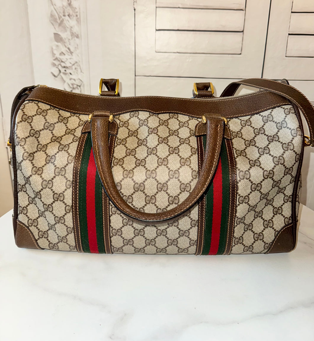 Gucci Vintage Supreme Boston Bag