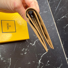 Load image into Gallery viewer, Fendi Zucchino Vinyl Coated Bifold Wallet

