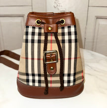 Load image into Gallery viewer, PRELOVED Burberry Mini Backpack
