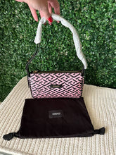 Load image into Gallery viewer, Versace La Greca Canvas Shoulder Bag
