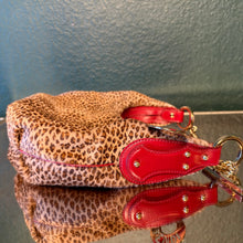 Load image into Gallery viewer, FENDI Chef Chain Hobo Pony Hair Leopard

