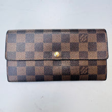 Load image into Gallery viewer, Louis Vuitton Damier Ebene Sarah Wallet CA2130
