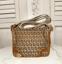 Load image into Gallery viewer, PRELOVED FENDI Zucchino Canvas Crossbody Bag
