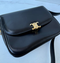 Load image into Gallery viewer, PRELOVED Celine Shiny Calfskin Classic Triomphe Shoulder Bag and Wallet Bundle
