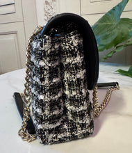 Load image into Gallery viewer, Tweed Bundle:  Tory Burch Miller Lug Sole Boots Size 7 and Kate Spade Tweed Bag
