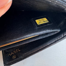 Load image into Gallery viewer, PRELOVED Chanel Caviar Timeless CC French Wallet Black

