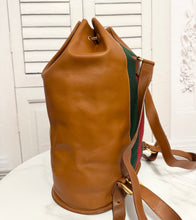 Load image into Gallery viewer, PRELOVED GUCCI Vintage Leather Backpack
