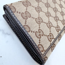Load image into Gallery viewer, Gucci GG Monogram Canvas Wallet
