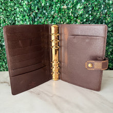 Load image into Gallery viewer, Louis Vuitton Damier Ebene Medium Ring Agenda
