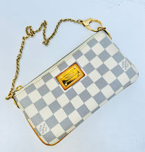 Load image into Gallery viewer, PRELOVED Louis Vuitton Damier Azur Pochette Milla MM
