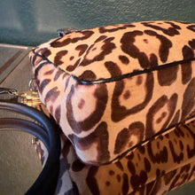 Load image into Gallery viewer, FENDI Pony Hair Leopard Top Handle Satchel

